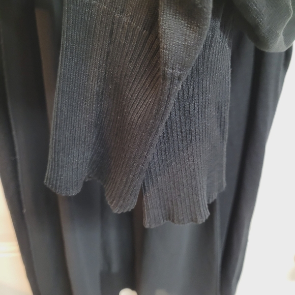 Belford Black Silk Waterfall Cardigan - Picture 3 of 7